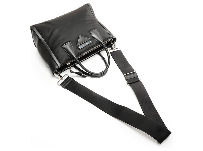 Borsa a spalla/borsa a mano Prada Concept 2 in 1 Nero - vista 8