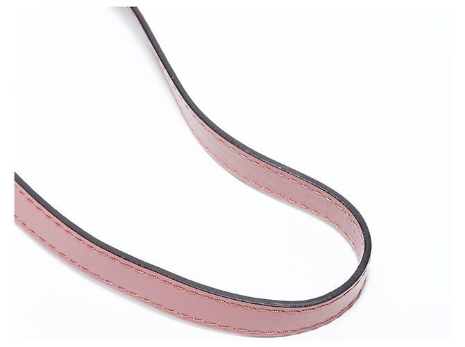 Borsa a tracolla in pelle Burberry rosa - vista 13