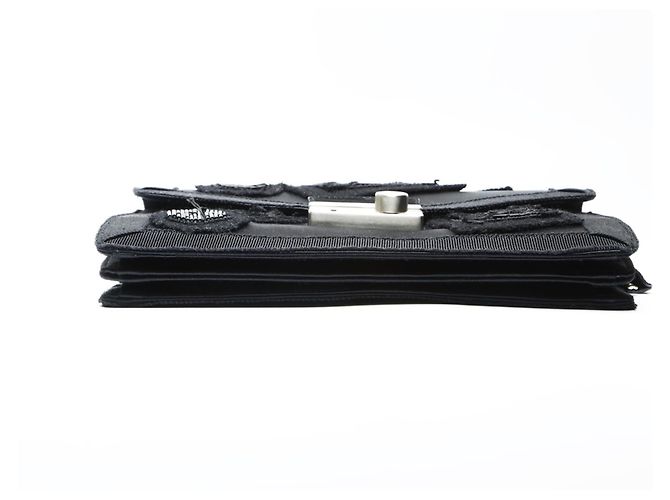 Borsa a Spalla in Raso SOUND BRAID di Prada Nero - vista 8