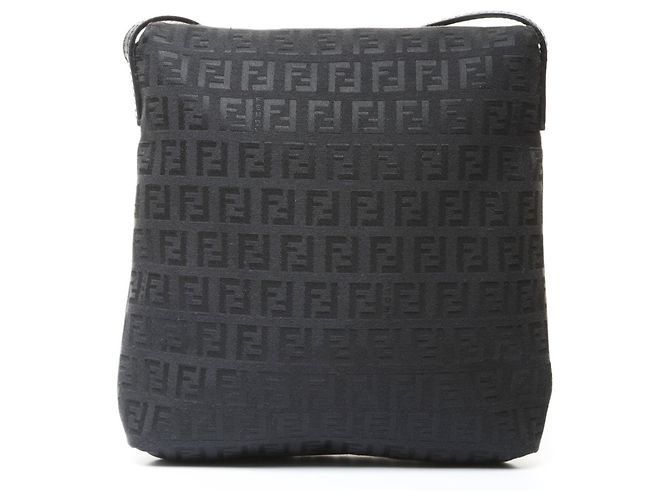 Borsa a Spalla Mamma Bucket in Tela di Fendi - vista 2