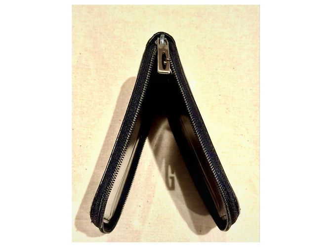 Gucci Black Leather Wallet with Money Clip - view 4