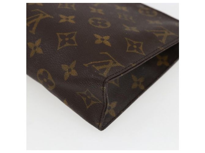 LOUIS VUITTON Poche Toilette Monogram 19 Pouch M47544 LV Auth gh1777 Monogramma - vista 10