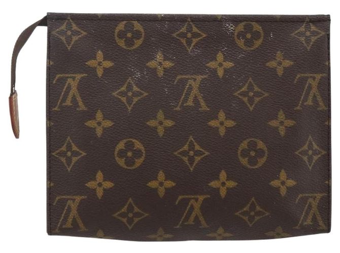 LOUIS VUITTON Poche Toilette Monogram 19 Pouch M47544 LV Auth gh1777 Monogramma - vista 3