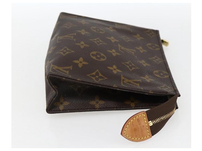 LOUIS VUITTON Poche Toilette Monogram 19 Pouch M47544 LV Auth gh1777 Monogramma - vista 5