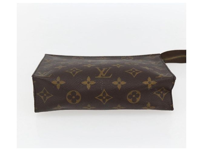 LOUIS VUITTON Poche Toilette Monogram 19 Pouch M47544 LV Auth gh1777 Monogramma - vista 7