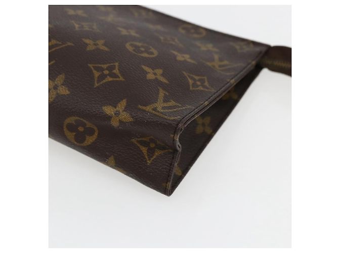LOUIS VUITTON Poche Toilette Monogram 19 Pouch M47544 LV Auth gh1777 Monogramma - vista 8