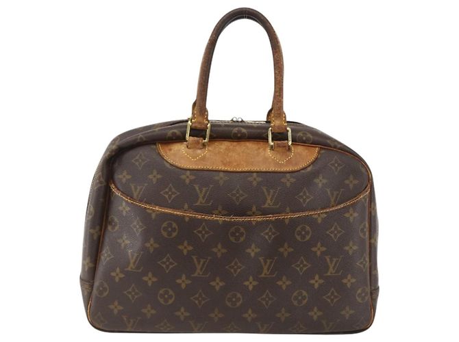 LOUIS VUITTON Borsa a Mano Monogram Deauville M47270 LV Auth BA11099 Monogramma - vista 2