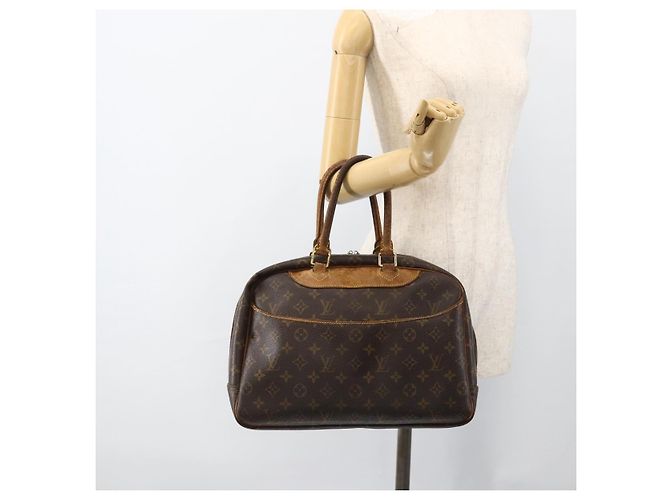 LOUIS VUITTON Borsa a Mano Monogram Deauville M47270 LV Auth BA11099 Monogramma - vista 22