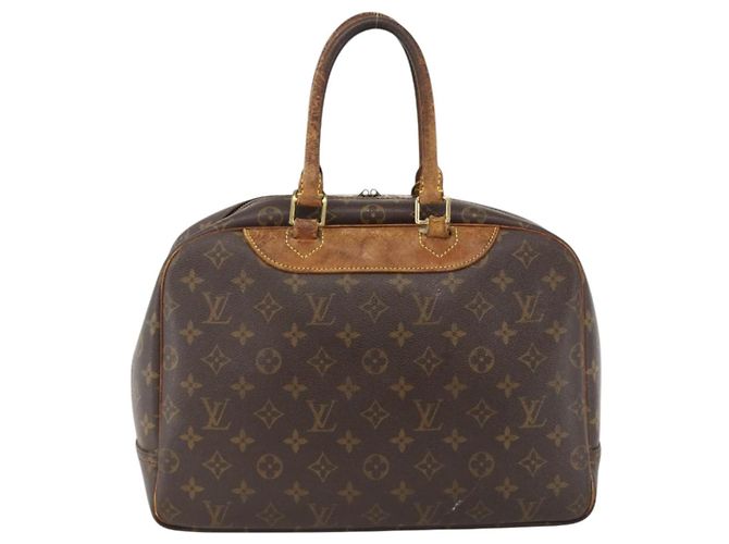 LOUIS VUITTON Borsa a Mano Monogram Deauville M47270 LV Auth BA11099 Monogramma - vista 3