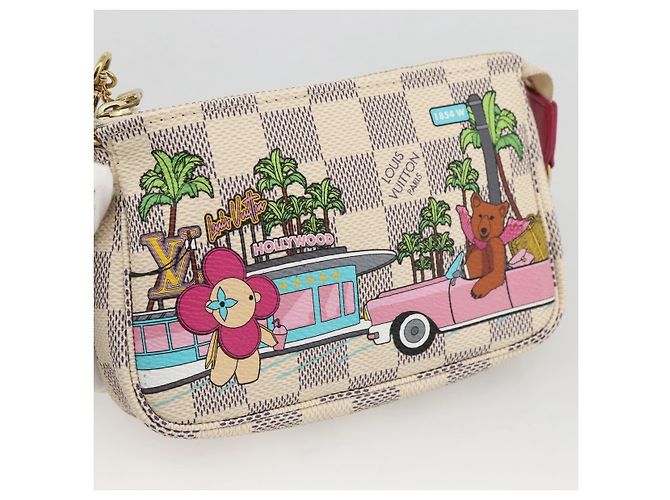 LOUIS VUITTON Azur Vivienne Mini Pochette Accessoires N60487 LV Auth 167035SM - vista 17