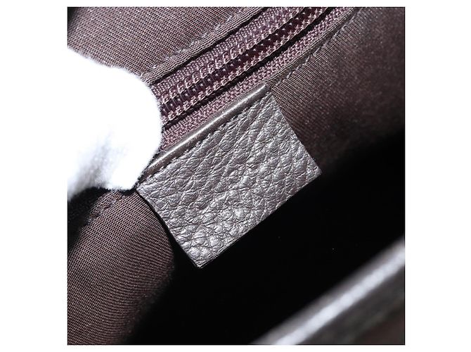 GUCCI GG Canvas Tote Bag Braun Silber 180450 Auth 172731 - Ansicht 15