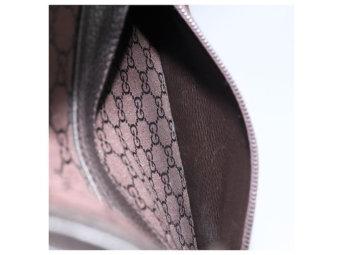 GUCCI GG Canvas Tote Bag Braun Silber 180450 Auth 172731 - Ansicht 22