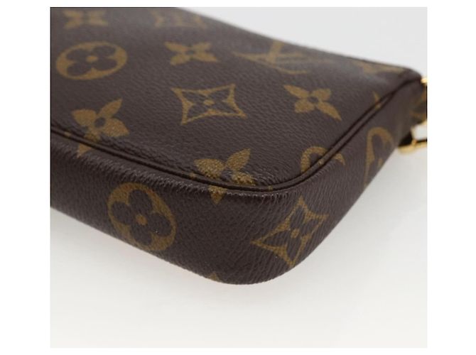 LOUIS VUITTON Monogram Vivienne Mini Pochette Accessori M81637 Auth 167034SM Monogramma - vista 12