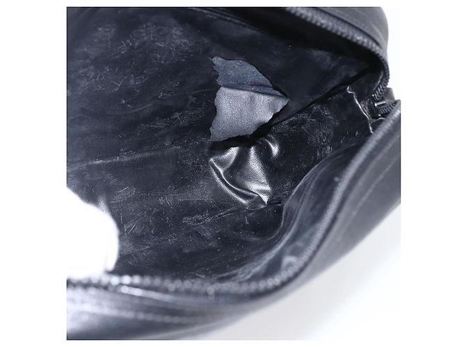 Céline Borsa a Spalla CELINE in Pelle Nera e Oro Auth bs33579 Nero D'oro - vista 16