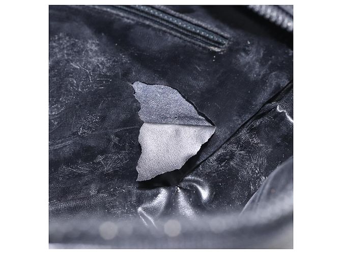 Céline Borsa a Spalla CELINE in Pelle Nera e Oro Auth bs33579 Nero D'oro - vista 17