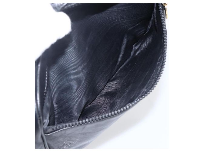 Céline Borsa a Spalla CELINE in Pelle Nera e Oro Auth bs33579 Nero D'oro - vista 21