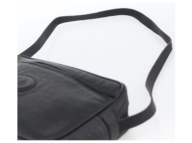 Céline Borsa a Spalla CELINE in Pelle Nera e Oro Auth bs33579 Nero D'oro - vista 8