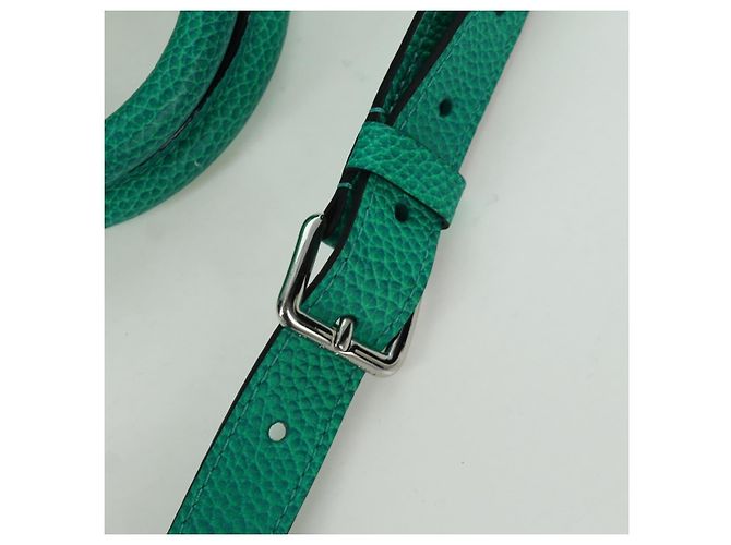 LOUIS VUITTON Borsa Tote Keepall Monogram Taurillon Illusion M59688 Auth 166969SM Verde - vista 11