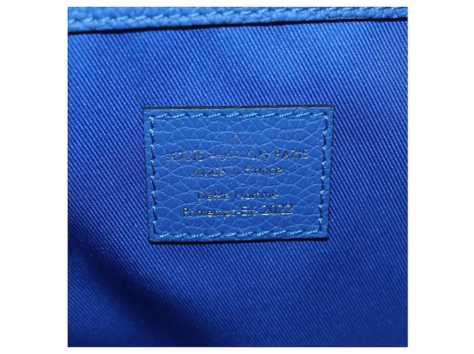 LOUIS VUITTON Borsa Tote Keepall Monogram Taurillon Illusion M59688 Auth 166969SM Verde - vista 21