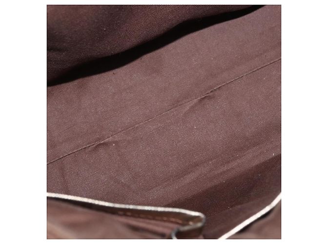 Borsa a Spalla Nova Check in Tela Beige e Argento Autentica BURBERRY 172803 - vista 17