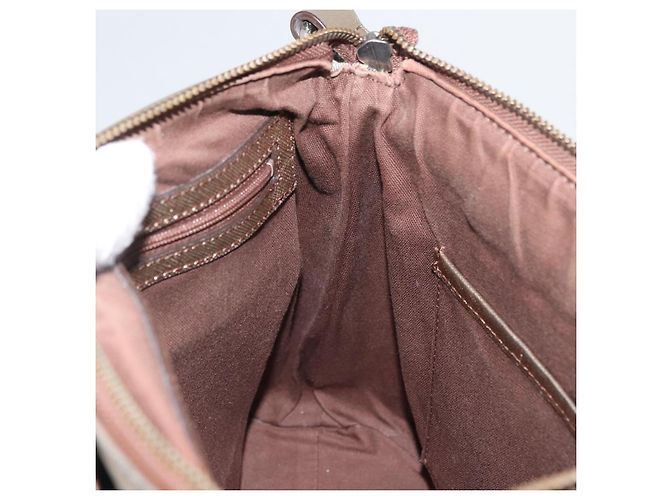 Borsa a Spalla Nova Check in Tela Beige e Argento Autentica BURBERRY 172803 - vista 18