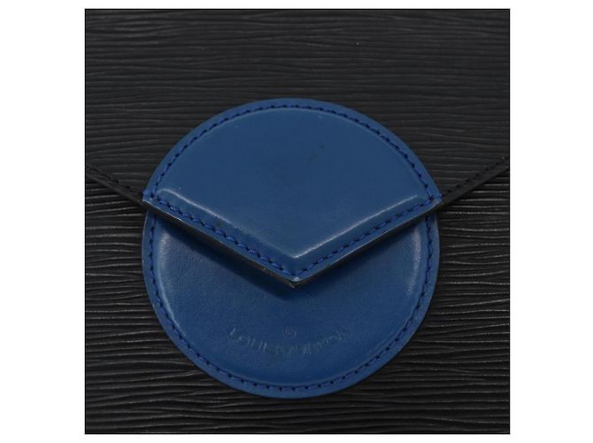 LOUIS VUITTON Borsa a Spalla Epi Osh Nera Blu M52445 LV Auth 172755 Nero - vista 15
