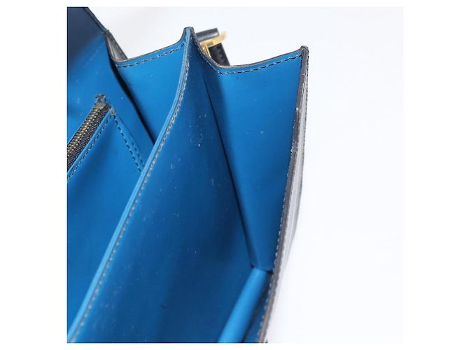 LOUIS VUITTON Borsa a Spalla Epi Osh Nera Blu M52445 LV Auth 172755 Nero - vista 19