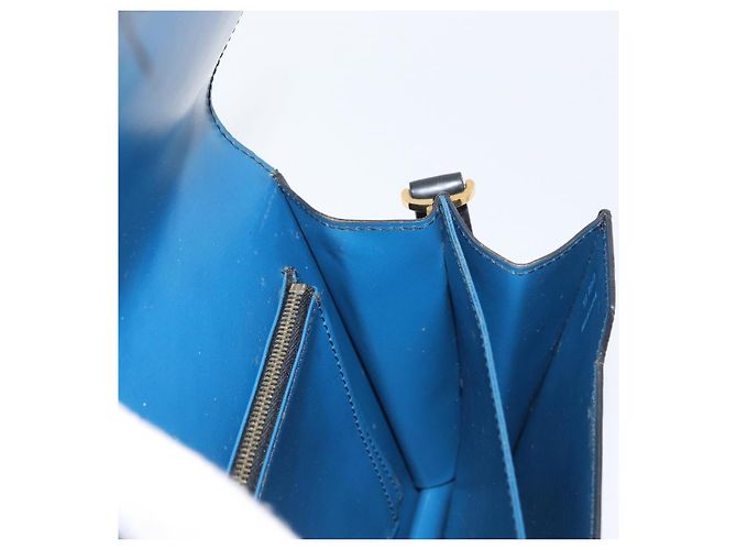 LOUIS VUITTON Borsa a Spalla Epi Osh Nera Blu M52445 LV Auth 172755 Nero - vista 22