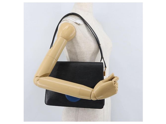 LOUIS VUITTON Borsa a Spalla Epi Osh Nera Blu M52445 LV Auth 172755 Nero - vista 27
