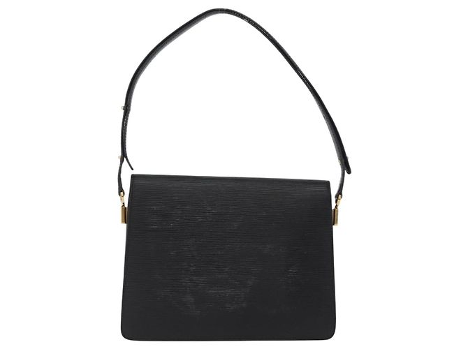 LOUIS VUITTON Borsa a Spalla Epi Osh Nera Blu M52445 LV Auth 172755 Nero - vista 3