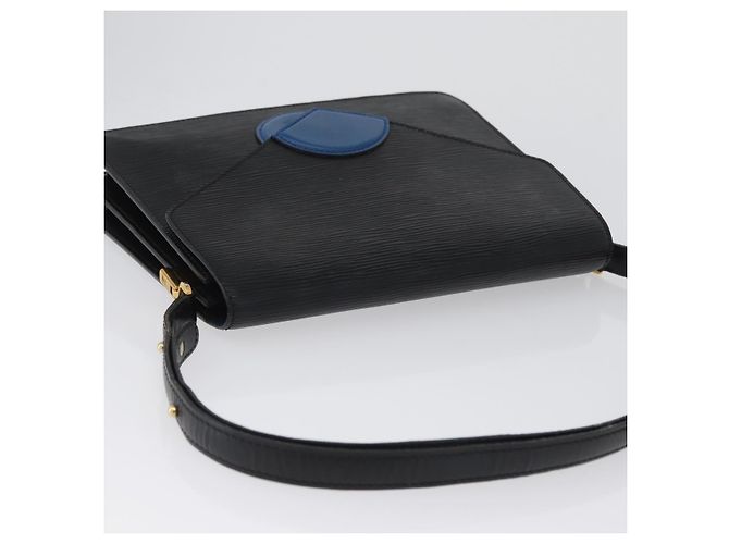 LOUIS VUITTON Borsa a Spalla Epi Osh Nera Blu M52445 LV Auth 172755 Nero - vista 7