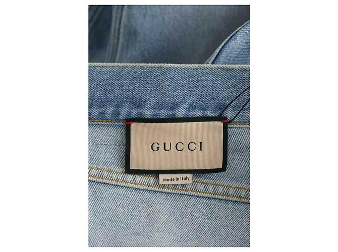 Gucci Jeans dritti blu - vista 4