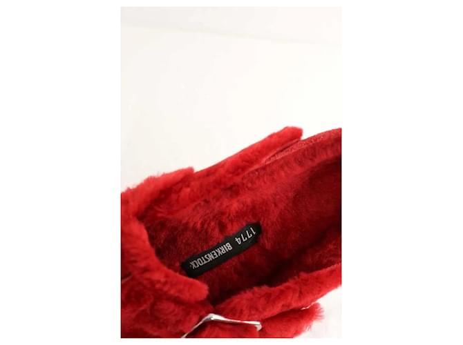 Birkenstock Mule rosse Rosso - vista 5