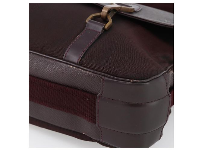 LOUIS VUITTON Borsa a Spalla Taiga Delsous Acajou M30166 LV Auth ka2721 Marrone - vista 10