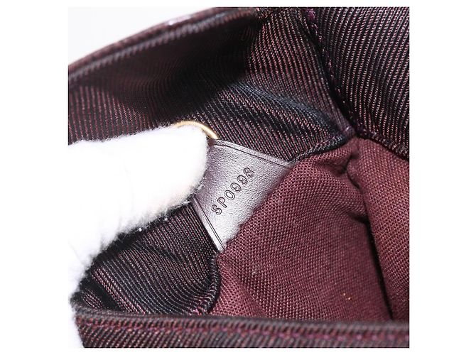 LOUIS VUITTON Borsa a Spalla Taiga Delsous Acajou M30166 LV Auth ka2721 Marrone - vista 23