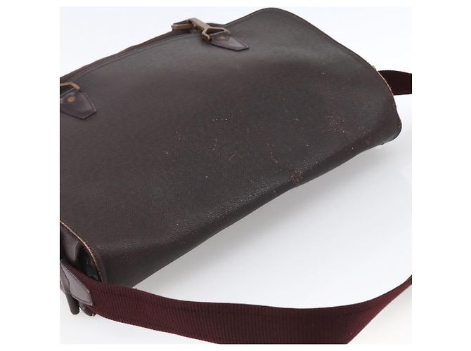 LOUIS VUITTON Borsa a Spalla Taiga Delsous Acajou M30166 LV Auth ka2721 Marrone - vista 6