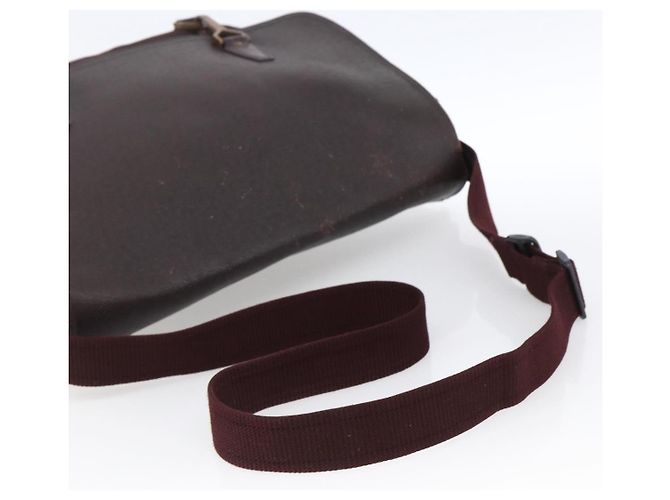 LOUIS VUITTON Borsa a Spalla Taiga Delsous Acajou M30166 LV Auth ka2721 Marrone - vista 7