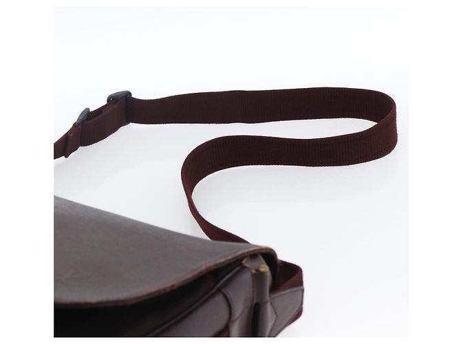 LOUIS VUITTON Borsa a Spalla Taiga Delsous Acajou M30166 LV Auth ka2721 Marrone - vista 8