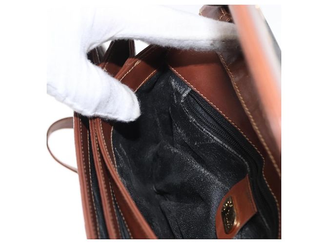 Borsa a Spalla in Tela Micro GG Gucci PVC Nero Oro 004 106 0024 Auth 173559 D'oro - vista 19