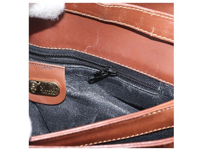 Borsa a Spalla in Tela Micro GG Gucci PVC Nero Oro 004 106 0024 Auth 173559 D'oro - vista 22