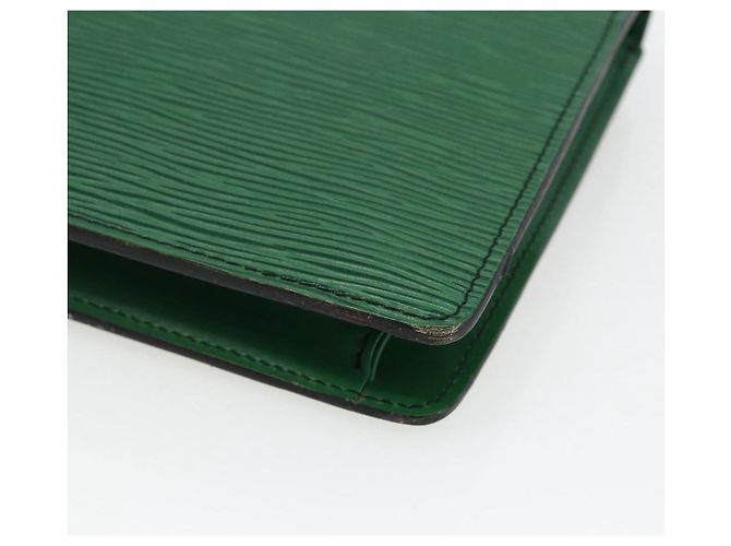 LOUIS VUITTON Clutch Montaigne 23 Epi Verde M52664 LV Auth LNZ018 - vista 10