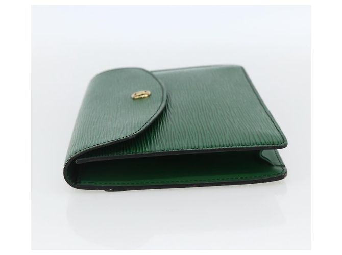LOUIS VUITTON Clutch Montaigne 23 Epi Verde M52664 LV Auth LNZ018 - vista 4
