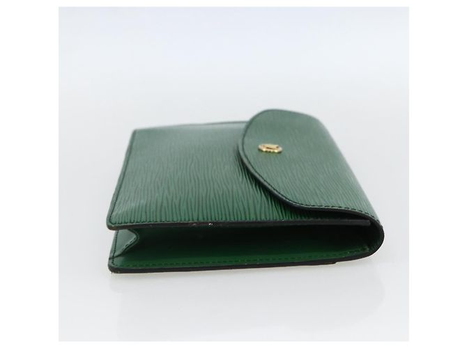 LOUIS VUITTON Clutch Montaigne 23 Epi Verde M52664 LV Auth LNZ018 - vista 5