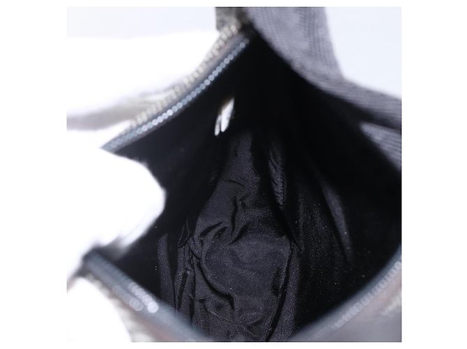 Handtasche aus grauer Wolle Authentisch PRADA LNZ343 Braun - Ansicht 20