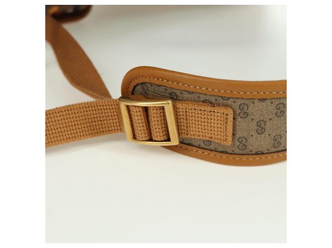 Borsa a spalla GUCCI Micro GG Supreme GUCCIxDisney in PVC beige 603898 Auth LNZ217SM - vista 10