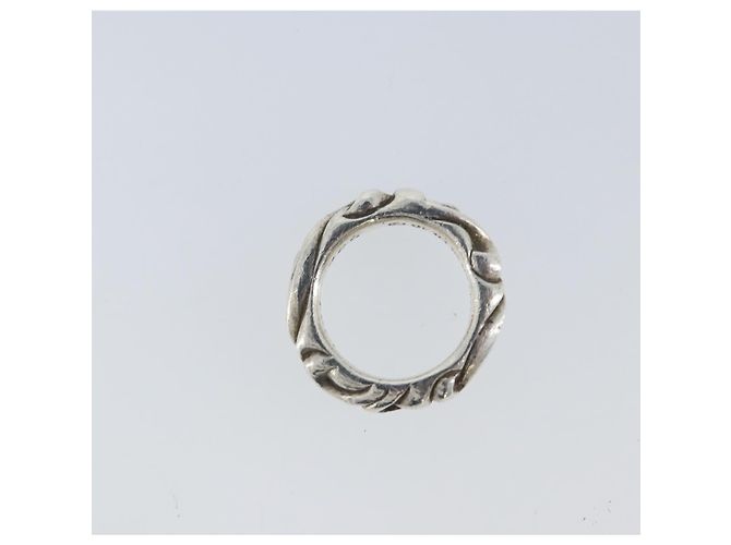 Anello Scroll in Argento Ag925 Chrome Hearts Auth LNZ147SM - vista 9