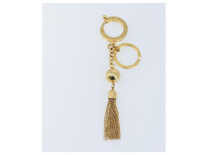 LOUIS VUITTON Llave Swing en metal dorado M65997 LV Auth ARZ269V - vista 2