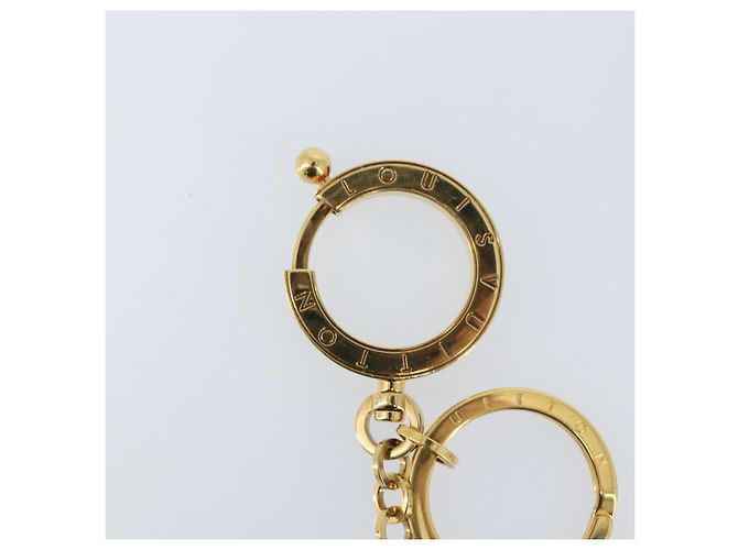 LOUIS VUITTON Llave Swing en metal dorado M65997 LV Auth ARZ269V - vista 3