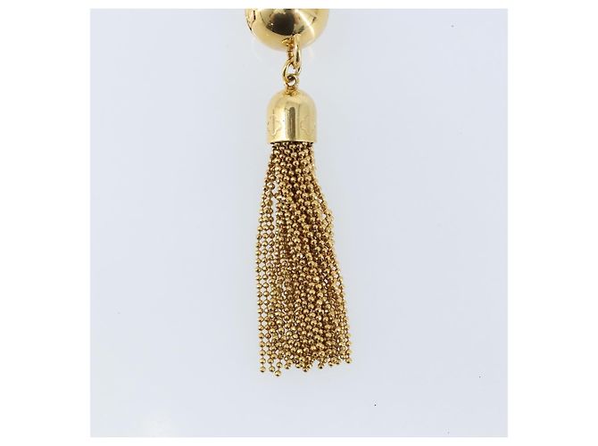 LOUIS VUITTON Llave Swing en metal dorado M65997 LV Auth ARZ269V - vista 6