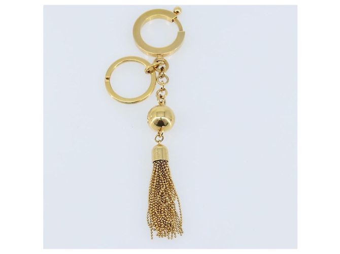 LOUIS VUITTON Llave Swing en metal dorado M65997 LV Auth ARZ269V - vista 7